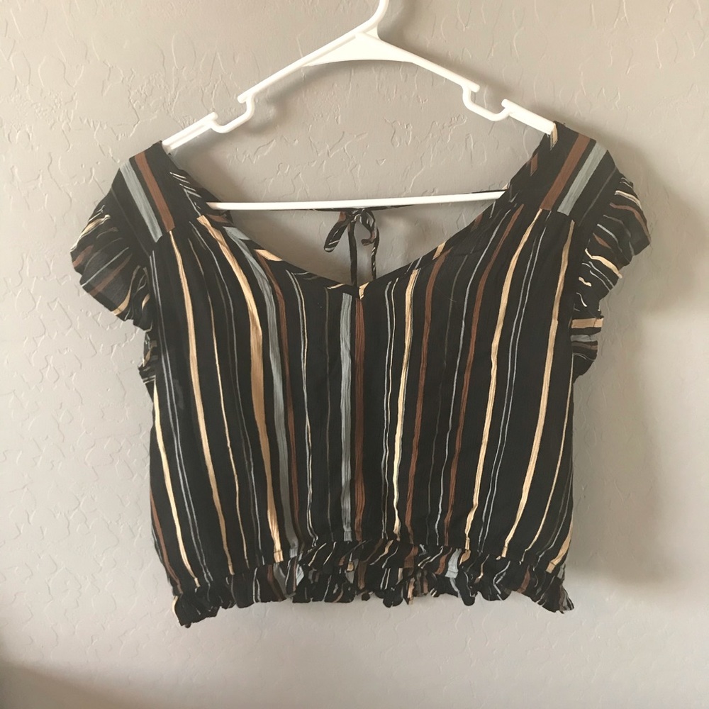 Striped Two Piece Set - Picture 3 of 6